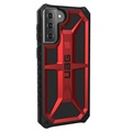 UAG Monarch Samsung Galaxy S21+ 5G Hybrid Case - Crimson / Black