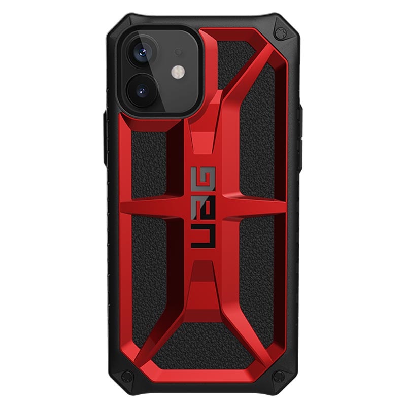 UAG Monarch Series iPhone 12/12 Pro Case - Crimson / Black