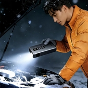Ugreen ES703 4-in-1 Jump Starter - Air Compressor, 10000mAh Power Bank, LED Light - Black