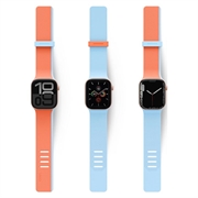 Apple Watch 40/41/42mm UNIQ Revix IV Reversible Magnetic Strap - Orange / Blue
