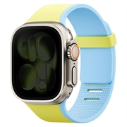 Apple Watch 44/45/46/49mm UNIQ Revix IV Reversible Magnetic Strap - Lime Green / Blue
