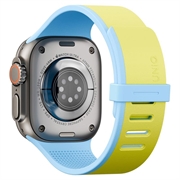 Apple Watch 44/45/46/49mm UNIQ Revix IV Reversible Magnetic Strap - Lime Green / Blue