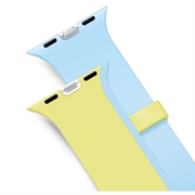 Apple Watch 44/45/46/49mm UNIQ Revix IV Reversible Magnetic Strap - Lime Green / Blue