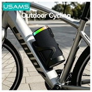 USAMS YX018 Portable Bluetooth 5.4 Speaker - RGB Lights, 10W Sound - Black