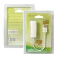 USB 2.0 to RJ45 Ethernet Adapter Cable - White