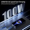 USB-C 3.2 Cable with Foldable Stand - 20Gbps, 4K 60Hz, 2m - Black
