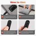 USB Electric Foot Warmer with 4 Heat Levels, Timer - Grey