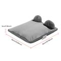 USB Electric Foot Warmer with 4 Heat Levels, Timer - Grey