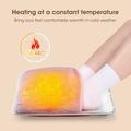 USB Heated Foot Pad with Constant Temperature - Grey