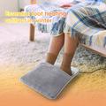 USB Heated Foot Pad with Constant Temperature - Grey