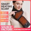 USB Heated Scarf with 3 Heat Levels - Black