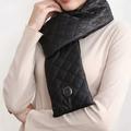USB Heated Scarf with 3 Heat Levels - Black