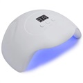 UV Nail Lamp Dryer with 15 LED Lights - 36W - White