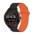 UWIER HR17 Active Smartwatch with Two Strap, LED Flashlight
