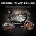 UWIER HR17 Active Smartwatch with Two Strap, LED Flashlight - Black