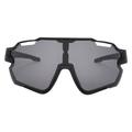 UY066 Polarized Sports Sunglasses for Cycling, Running, Hiking - Black