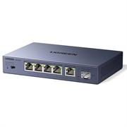 Ugreen 35048EU Ethernet Switch - 5x 2.5GbE, 1x 10Gb SFP+ - Grey