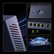 Ugreen 35048EU Ethernet Switch - 5x 2.5GbE, 1x 10Gb SFP+ - Grey