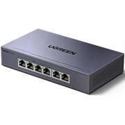 Ugreen 6-Port PoE Ethernet Switch 35371EU - Grey