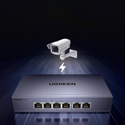 Ugreen 6-Port PoE Ethernet Switch 35371EU - Grey