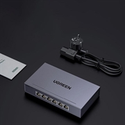 Ugreen 6-Port PoE Ethernet Switch 35371EU - Grey
