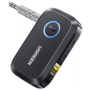 Ugreen BT509 Bluetooth 6.0 Receiver with LDAC and AI Noise Cancelling - Black