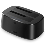 Ugreen CM198 HDD/SSD Docking Station for SATA 2.5"/3.5" HDDs and SSDs - Black