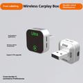 Ultra K15 2-in-1 Wireless CarPlay and Android Auto Adapter - Silver