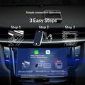 Ultra K15 2-in-1 Wireless CarPlay and Android Auto Adapter - Silver