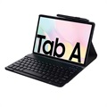 Ultra-Slim Samsung Galaxy Tab A7 10.4 (2020) Bluetooth Keyboard Case - Black