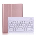 Ultra-Slim Samsung Galaxy Tab A7 10.4 (2020) Bluetooth Keyboard Case - Rose Gold