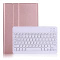 Ultra-Slim Samsung Galaxy Tab A7 10.4 (2020) Bluetooth Keyboard Case - Rose Gold