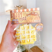 Ultra-Soft TPR Squishy Toy - Cheese Waffle