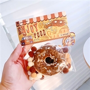 Ultra-Soft TPR Squishy Toy - Chocolate Donut