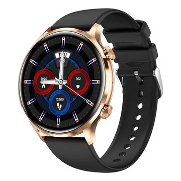 Unisex Sports Smartwatch MX40 - 1.39 - Black / Gold