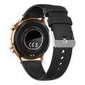 Unisex Sports Smartwatch MX40 - 1.39" - Black / Gold