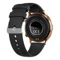 Unisex Sports Smartwatch MX40 - 1.39" - Black / Gold