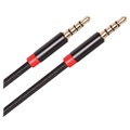 Universal 3.5mm Stereo AUX Audio Cable - 3m - Black