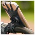 Universal 360-Degree Rotation Silicone Bike Holder - 4-6"