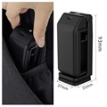 Universal Adjustable Air Travel Phone Holder - 5.5-9.5cm - Black