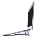 Universal Aluminum Extendable Laptop Stand - 12-17" - Silver