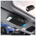 Universal Clip-On Sunglasses Car Holder - Black