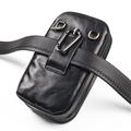Universal Dual-Compartment Waist Bag - Removable Shoulder Strap
