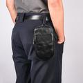 Universal Dual-Compartment Waist Bag - Removable Shoulder Strap