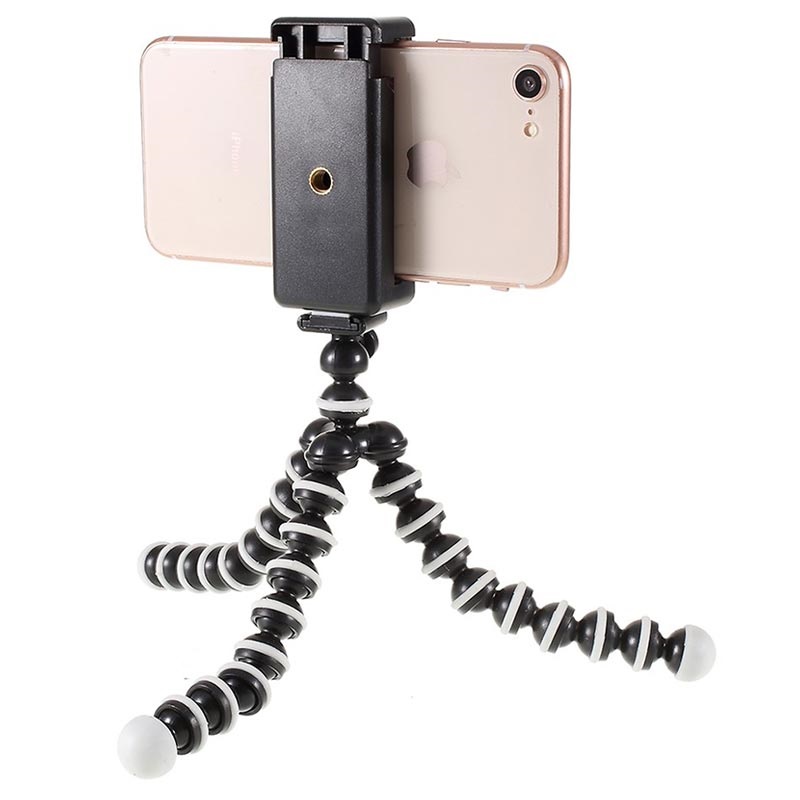 Universal Flexible Smartphone Tripod Stand 6085mm Black