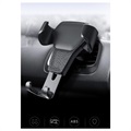 Universal Gravity Air Vent Car Holder - Black