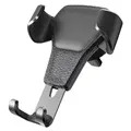 Universal Gravity Air Vent Car Holder - Black