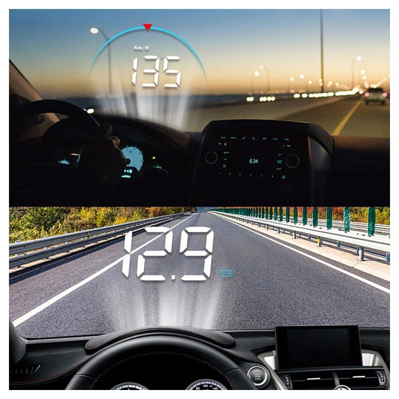 Car Digital Speedometer Head Up Display HUD GPS Odometer Speed
