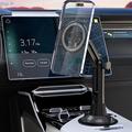 Universal MagSafe Car Holder for Cup Mount - 4-7" - Black