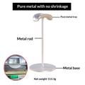Universal Metal Headphone Stand - Silver